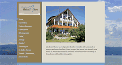 Desktop Screenshot of landhaus-markus-gierer.de