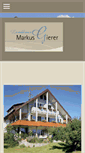 Mobile Screenshot of landhaus-markus-gierer.de